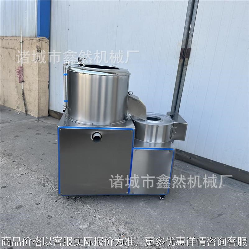 全自动土豆清洗脱皮切q丝一体机红薯切片切丝设备商用土豆磨切机