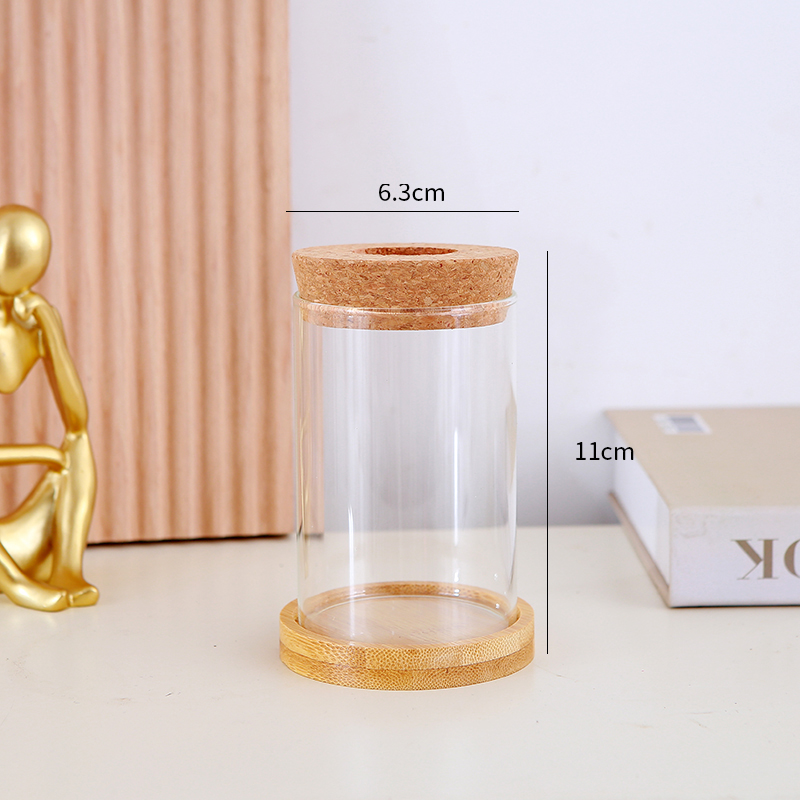 玻璃花瓶透f明水培植物绿萝水养容器花盆桌面小绿植水养器皿摆件