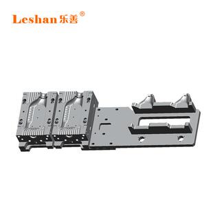 乐善供应1L机油罐一出二组合式连体打水口模具吹瓶机模具