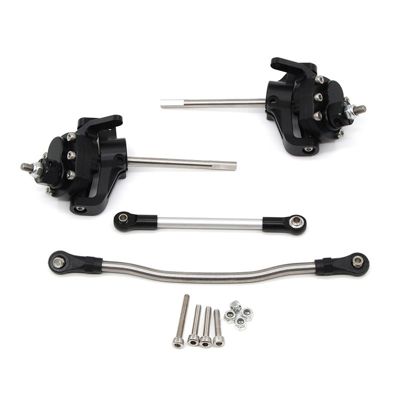 SCX10 II 90046 90047铝合金钻石门桥 O前转向杯套件 一对带拉杆