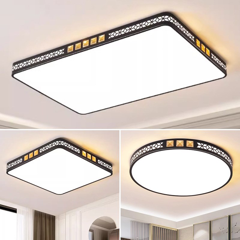 客厅大灯吸顶灯饰轻奢家用大厅主z卧室吊灯具现代简约大气2025新