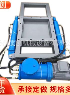 电液动推杆平板闸门DPZ双驱动铸铁闸门方形渠道污水螺旋闸阀厂家