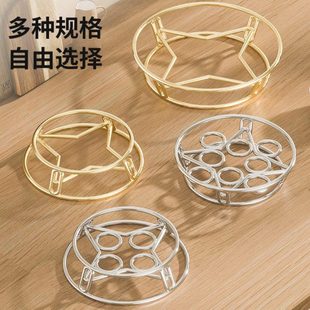 不锈钢锅架厨房家用置物架多功能锅具隔热防烫锅垫收纳放锅支架子