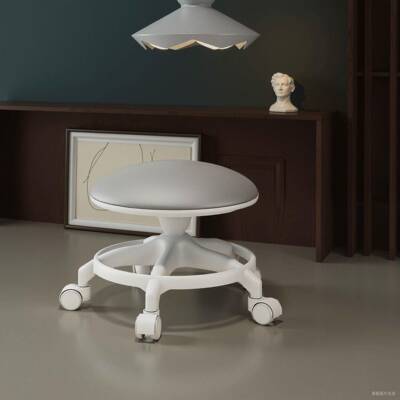 适用凳叔叔万向滑轮矮凳超静音家用客厅靠背小沙发凳子成人可移动