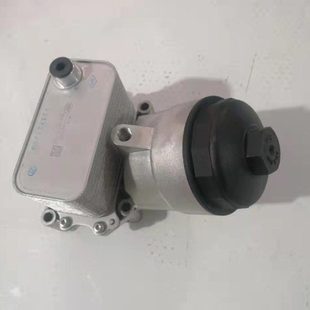 一汽解放J6F虎VN锡柴4DB1机滤总成机油冷却器总成机油滤清器原厂