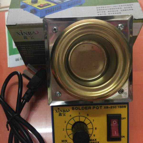 鑫宝XB-21CC熔锡炉 焊锡锅 圆形内径50mm 电流150w圆形调温熔锡