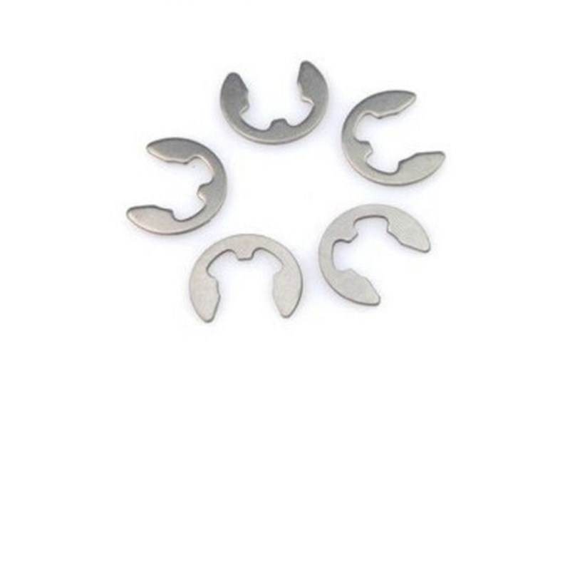 GB896开口挡圈  不锈钢E形挡圈发黑E型卡簧XM3-M10