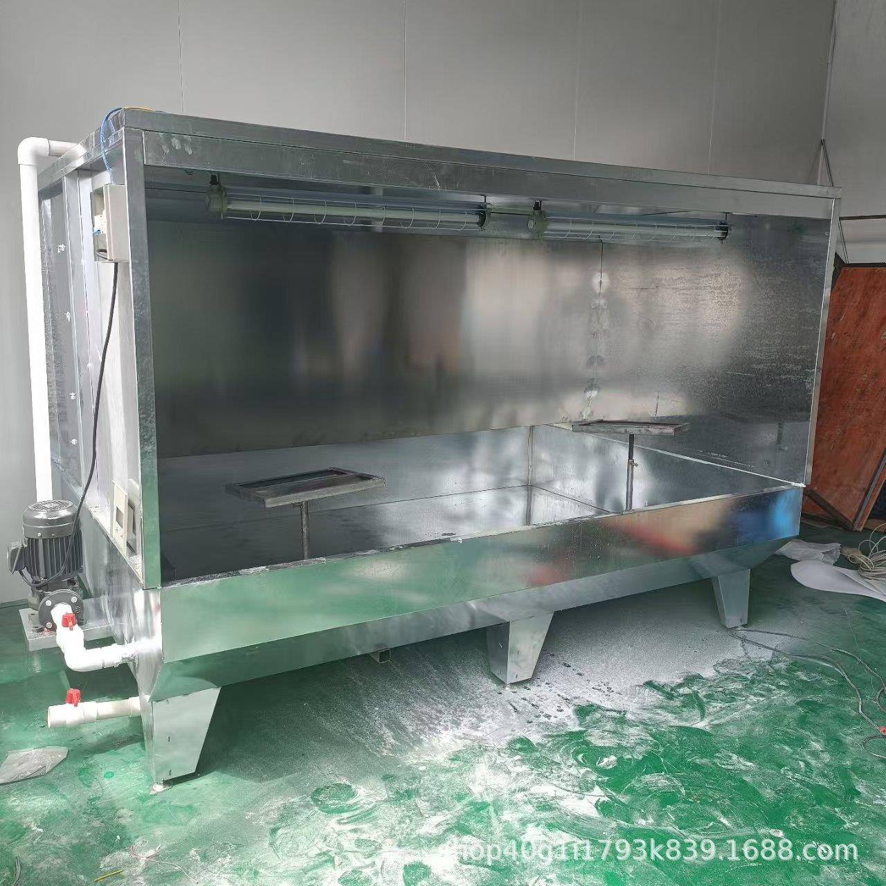 水帘柜喷漆台小型水循环喷漆箱喷漆房除尘水帘机漆雾吸附喷油喷漆
