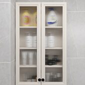 储物柜浴室铝合金吊柜收纳挂墙卫生间置物柜墙壁柜定制壁挂式 防水