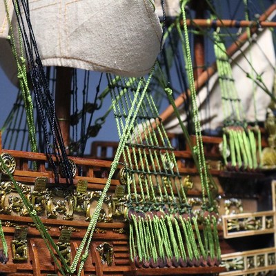 加勒比海上主权号地中海t帆船摆件高端大气办公室一帆风顺摆饰乔