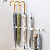 伞置物架桶家用雨伞架神器沥水放收纳架壁挂装 置伞入户挂伞门口子