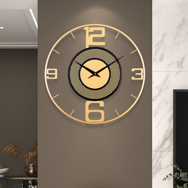 时钟挂钟客厅创意装饰2022新款挂墙挂表现代简约时尚艺Y术家用钟