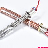 W热水器电线KK不锈钢带9V6K12发热管W纯铜W热开水器038加热管管