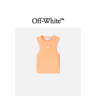 VIRGIL ABLOH™女装 OFF 短款 修身 工字背心120100XK WHITE