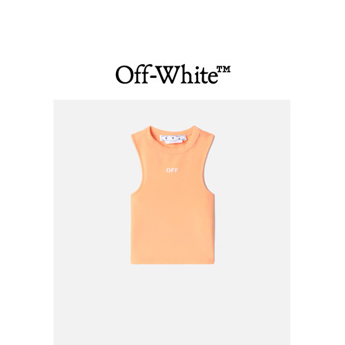 OFF-WHITE™女装修身短款工字背心120100XK