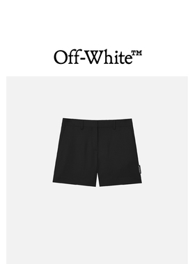 OFF-WHITE™女装纯色休闲短裤5E0000XO