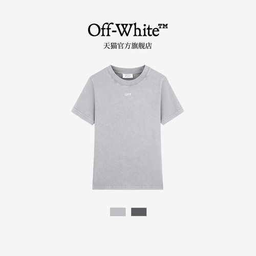 OFF-WHITE™字母纯棉短袖T恤女款