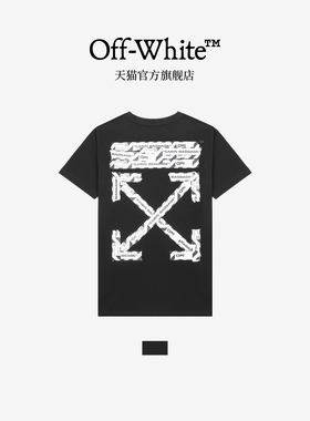 OFF-WHITE™ 情侣装新款双箭头图案短袖T恤