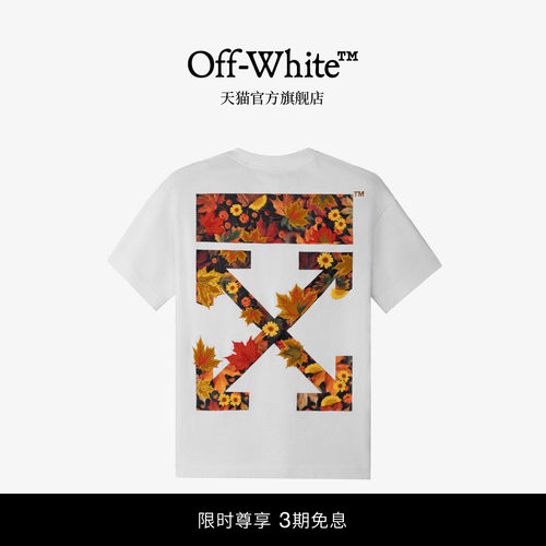 OFF-WHITE™ 情侣装新款宽松短袖T恤圆领半袖