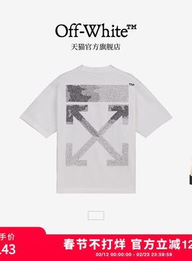 OFF-WHITE™ 情侣装新款宽松短袖T恤圆领半袖