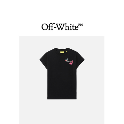 OFF-WHITE c/o VIRGIL ABLOH™童装logo印花短袖上衣11001A