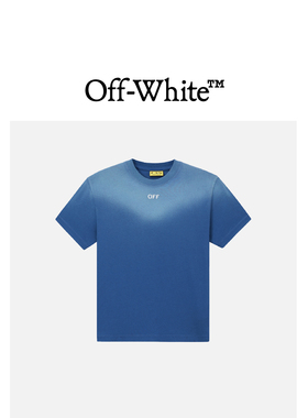 OFF-WHITE c/o VIRGIL ABLOH™童装渐变磨白短袖T恤64501XO