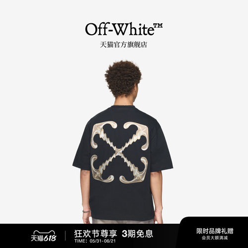 OFF-WHITE™圆领短袖T恤