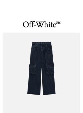 OFF-WHITE c/o VIRGIL ABLOH™女装阔腿工装牛仔裤长裤190600XN