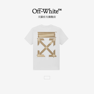 OFF-WHITE™ 情侣装新款双箭头图案短袖T恤