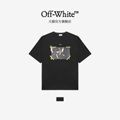 T恤圆领半袖 OFF 新款 宽松短袖 WHITE™ 情侣装