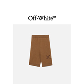 WHITE WHITE™女装 针织短裤 OFF 修身 刺绣