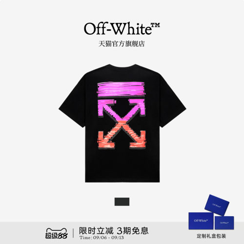 OFF-WHITE™情侣装短袖T恤