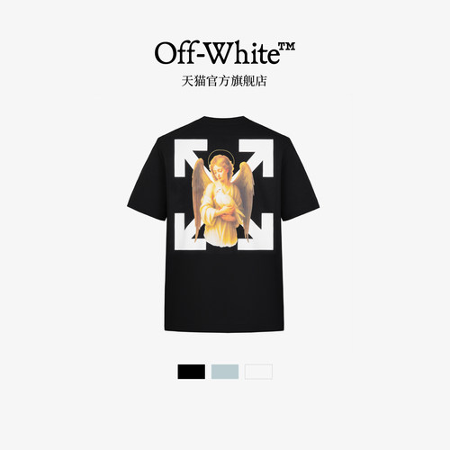 OFF-WHITE™圆领短袖T恤