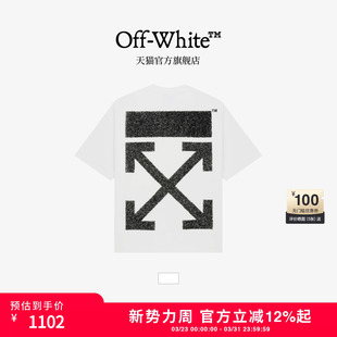 WHITE™ 饰短袖 情侣装 双箭头装 T恤 新款 OFF