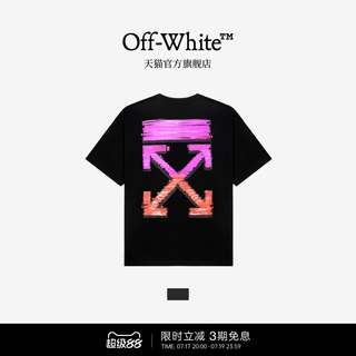 OFF-WHITE™ 情侣装2026新款潮牌中长款宽松短袖T恤半袖男女同款