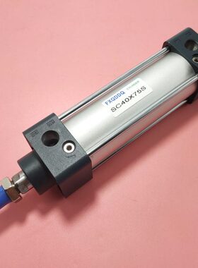 亚德客型标准气缸 SC32X25S SC40X50S SC50X75S SC32X100S 大气缸