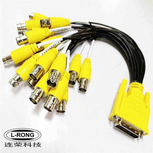 DVI24+1 DVI24+5公头线 DVI转BNC线 DVI转RCA线 DVI多媒体高清线