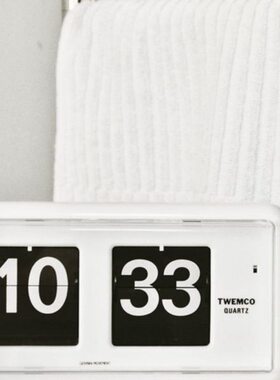 MC 页钟表 WO30原产Q壁挂数字翻TT- E进口可香港