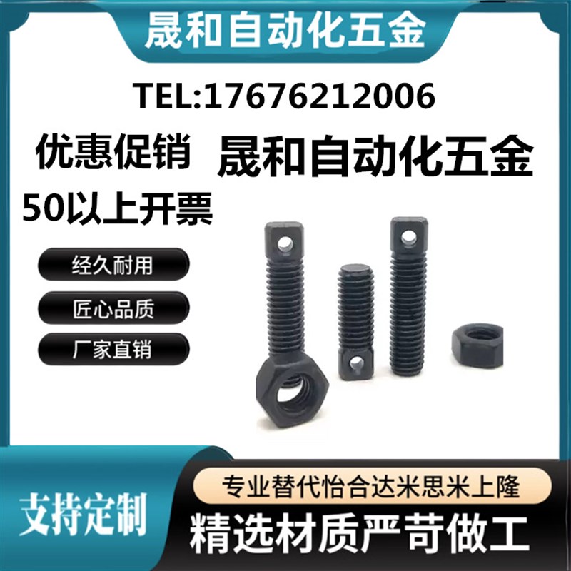 FFE01b碳钢拉伸弹簧用支柱AIPOZ3/4/5/6-15/20/25/30/35/840/50