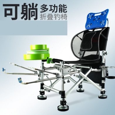 无极升降钓椅加长升降腿自动加高椅包多功能鱼凳加厚金属垂钓椅
