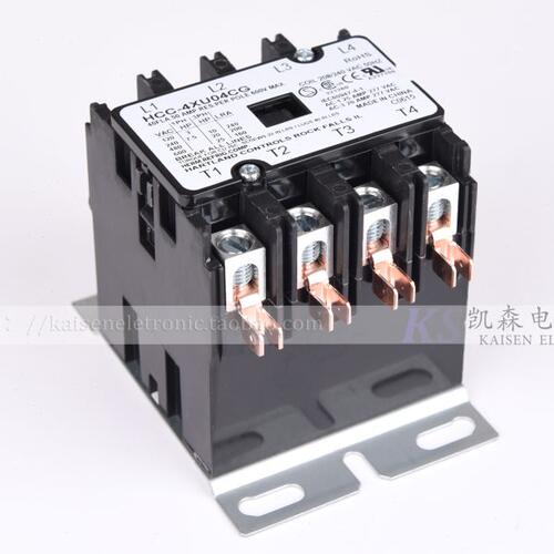 208V-240V 40A HCC-4XU04CG Hartland Controls四极交流接触器