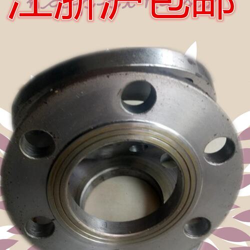 定制碳钢/不锈钢六孔/四孔法兰/专用KCB-300/483.3齿轮泵焊接法兰