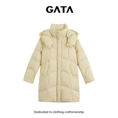 GATA伽搭【极简美学】保暖宽松休闲外套 GT925F01