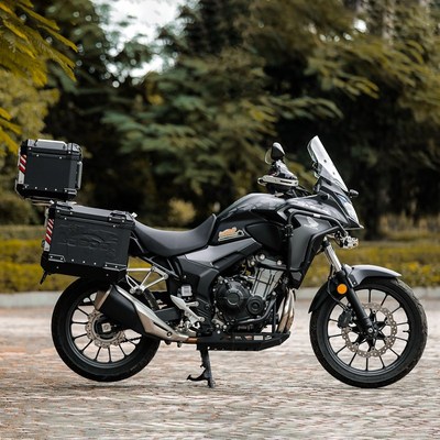 LOBOO萝卜三箱适用本田NX400 CB500X CB40P0X改装大容量边箱后尾