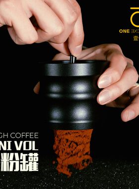 意式咖啡机罐山粉辣妈落器接咖啡粉OL58MM杯火粉MINIV粉接布顽固
