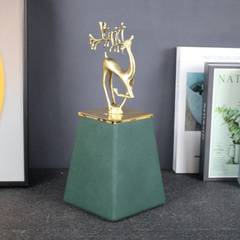 现代家居客厅创意饰品玄关梅花C鹿摆件酒柜装饰轻奢摆件现货,特色手工艺,其他特色工艺品,淘宝优惠券,粉丝福利购,淘宝优惠卷