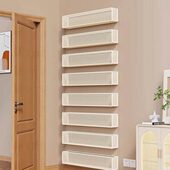 夹缝置物架收纳展示子壁柜后窄书架储物墙上卫生间厨房家用门多层