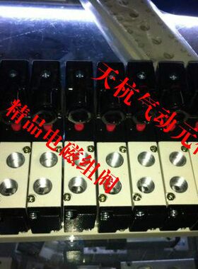 20PL亚德客-15二位五通电磁阀电8阀-00只4/V2115组装磁F0组合阀