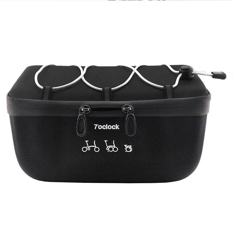 小布折叠自行车前包车头包车首头管包猪鼻储物包适O用小布brompto