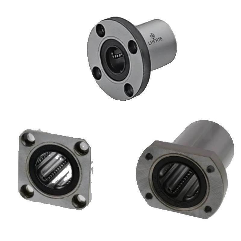 替代直线轴承圆法兰整体不锈钢SLHFRS/SLHFRWS8 L10 12 16 20 25